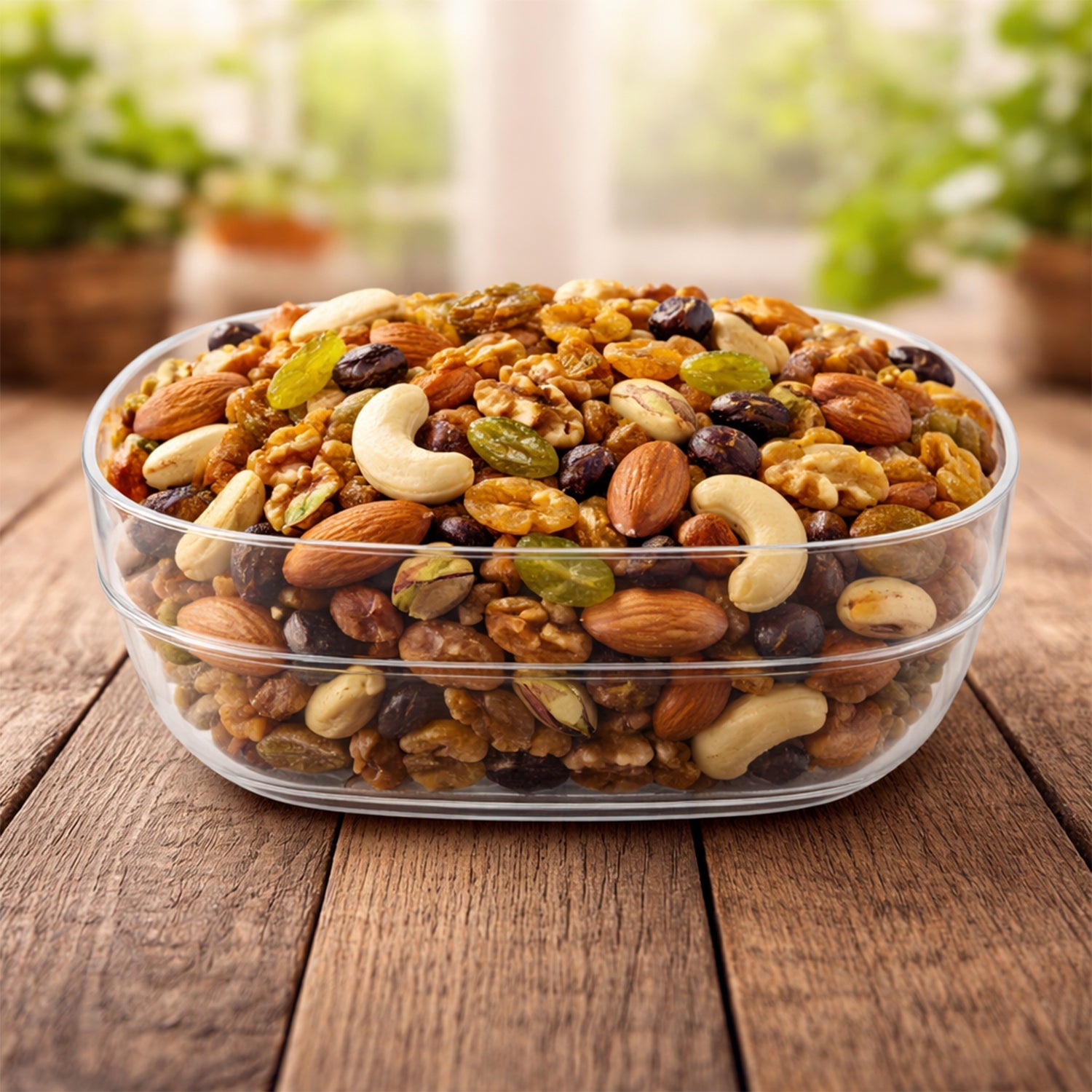 Multipurpose clear bowl set ideal for serving and storing food