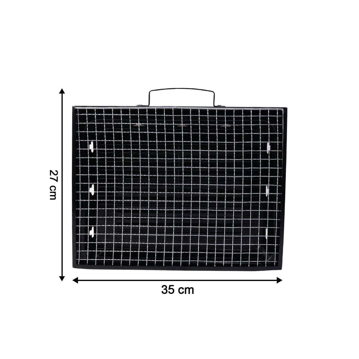Stainless steel mesh BBQ grill suitable for outdoor use