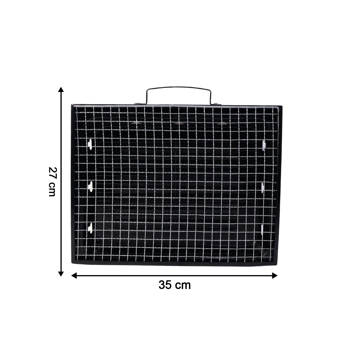 Stainless steel mesh BBQ grill suitable for outdoor use