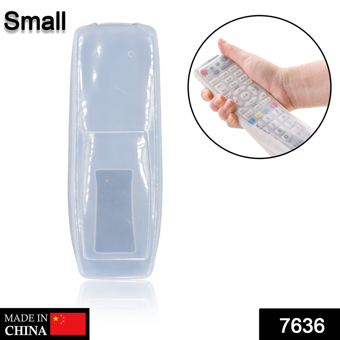 Stylish protective pouch cover for a DISH TV remote control.