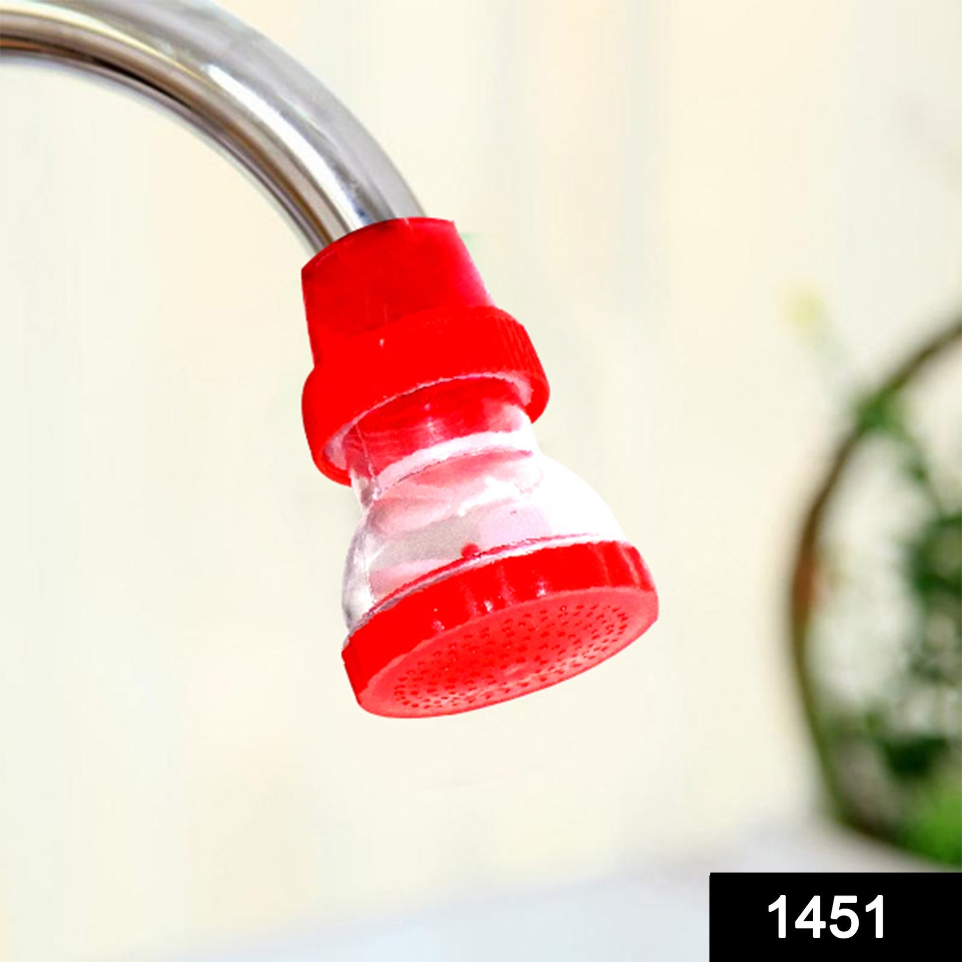 Close-up of the versatile 360-Degree Shower Head with filtering holes.