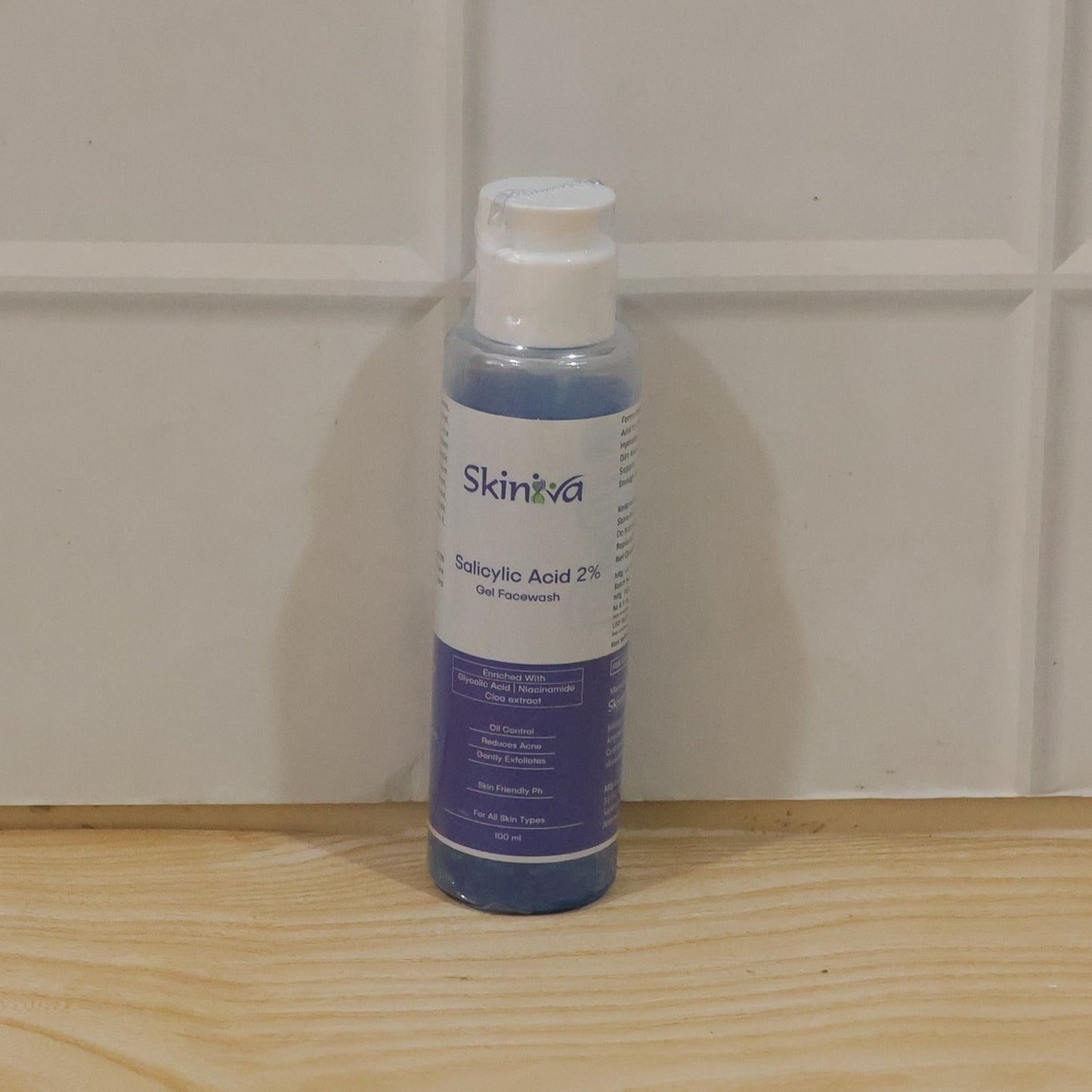 acne prone skin face wash with salicylic acid formula