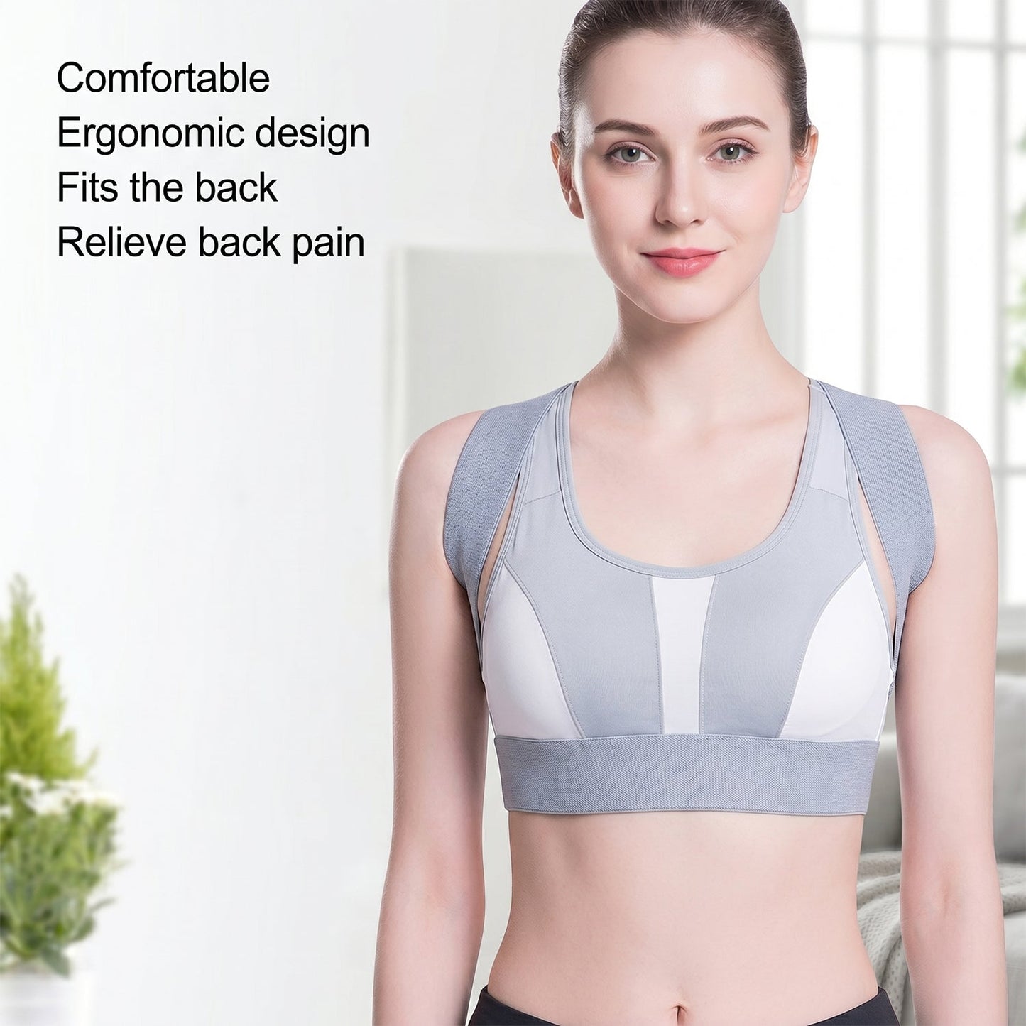 Wearable ergonomic back support belt for office and daily use