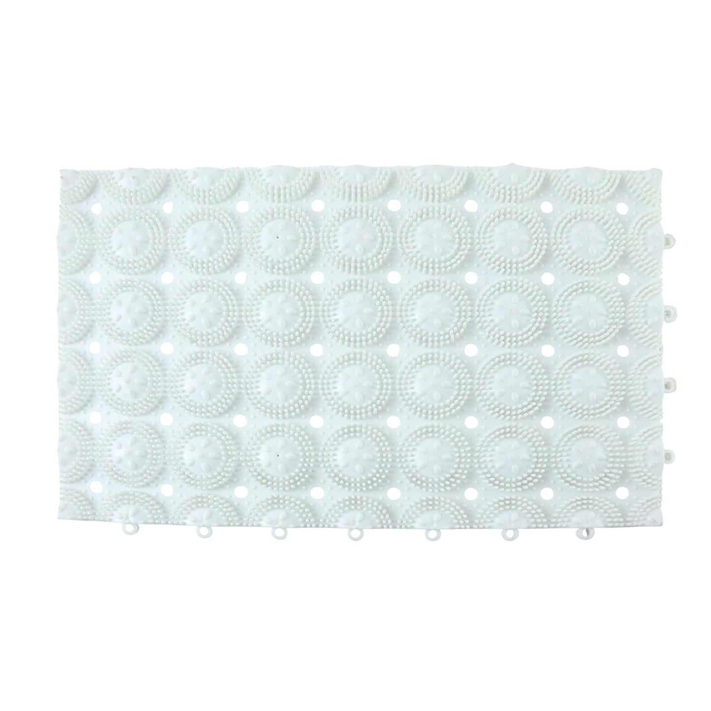 Flexible and durable anti-slip bath mat for shower floors