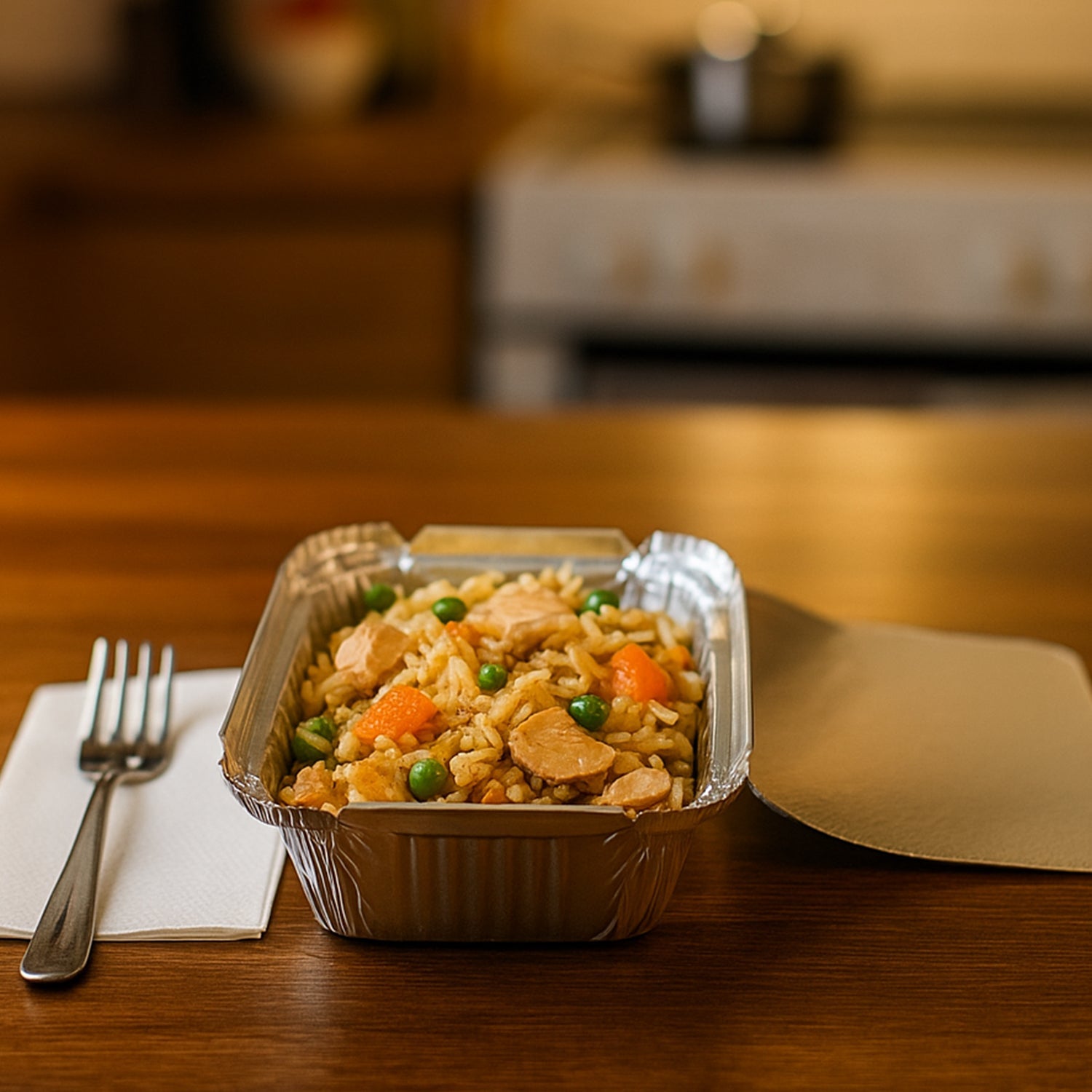 Stackable aluminium food containers with lids ideal for meal prep
