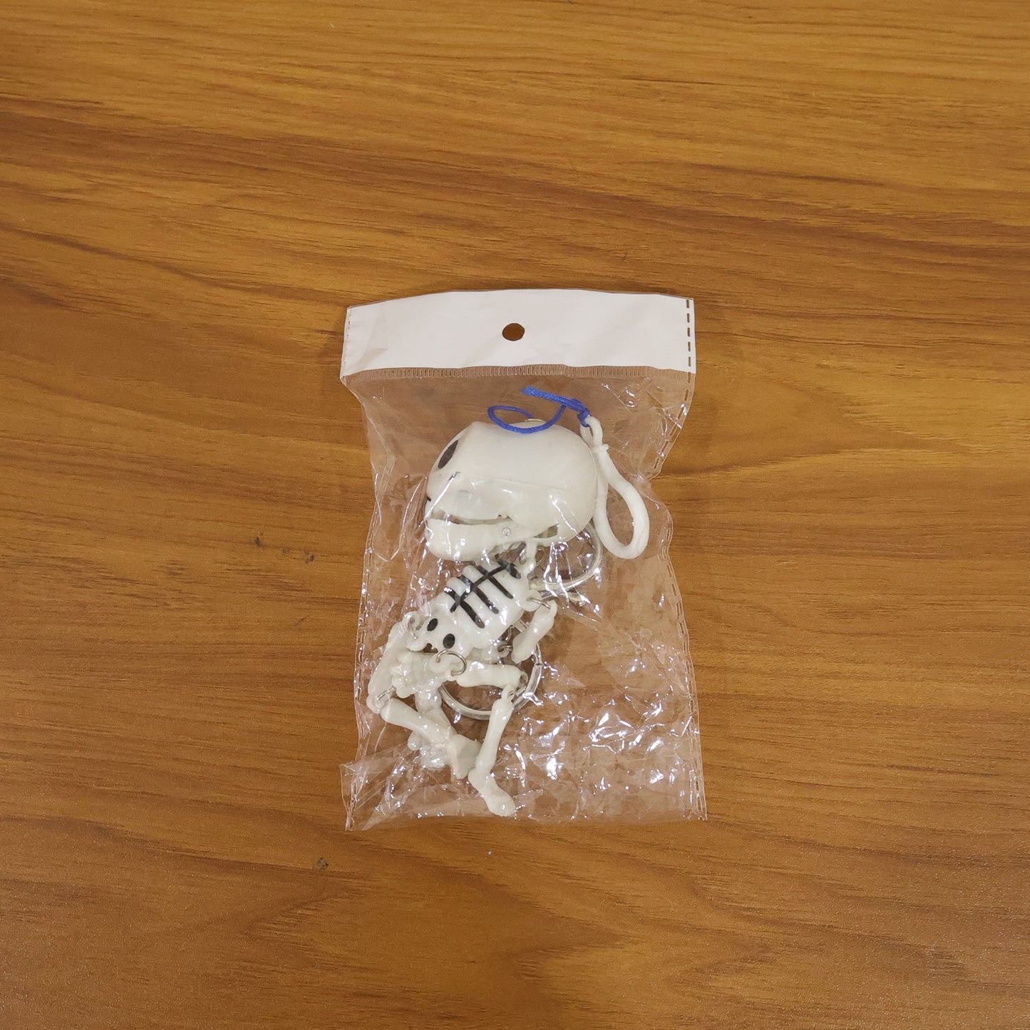 Decorative skeleton keychain for everyday carry
