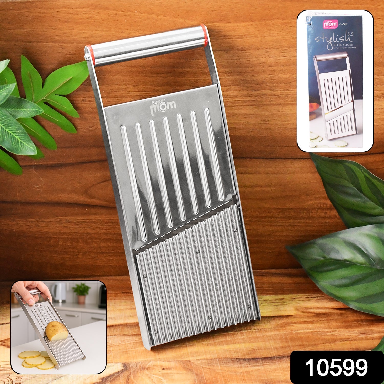Durable stainless steel kitchen cutter ideal for slicing vegetables