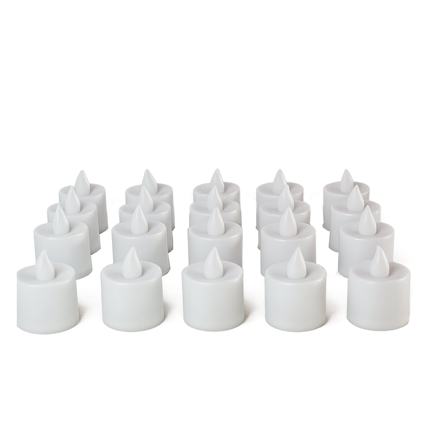 Reusable blue LED tea light candles with safe smokeless decorative light