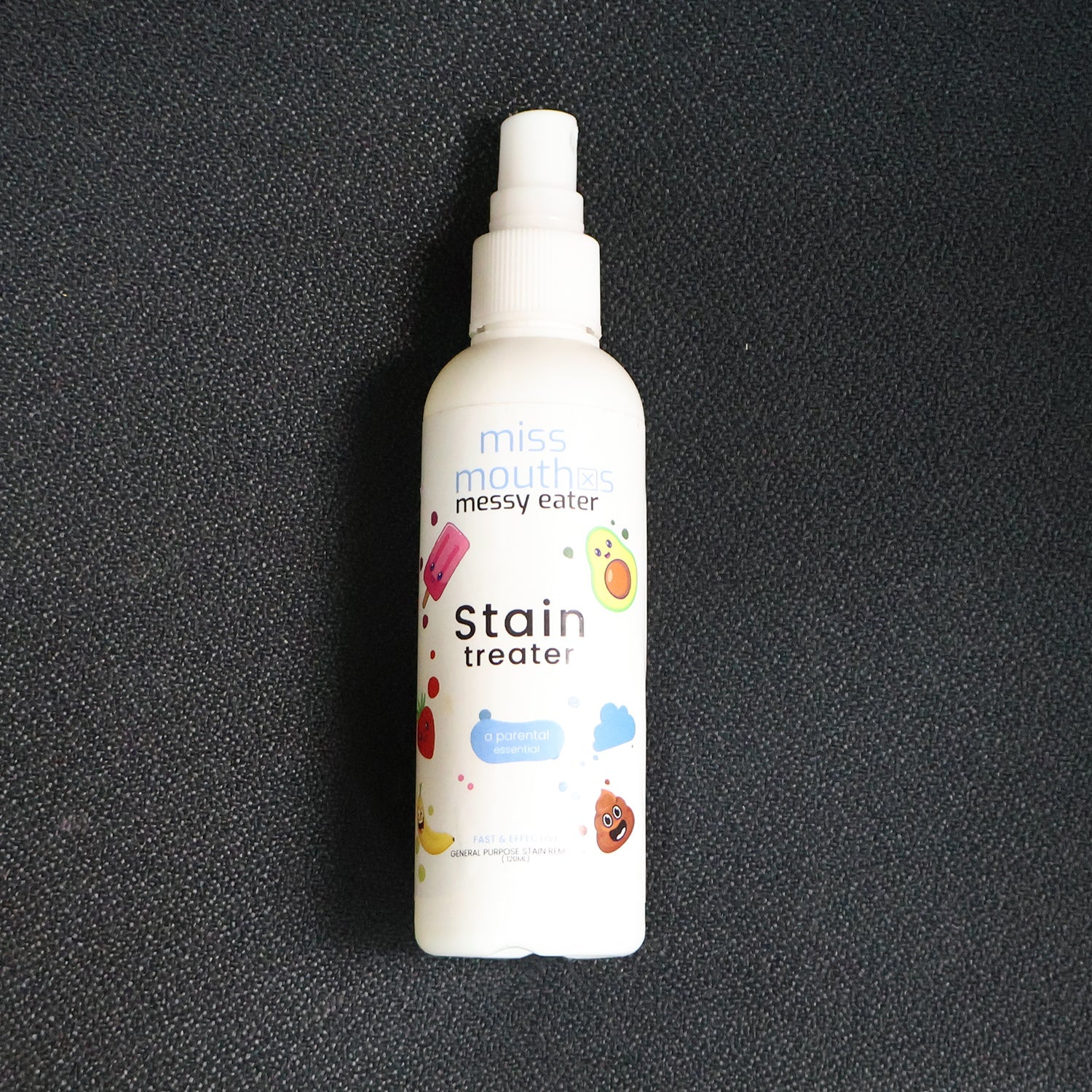 Display of Instant Stain Remover Spray, a fast-acting stain cleaner