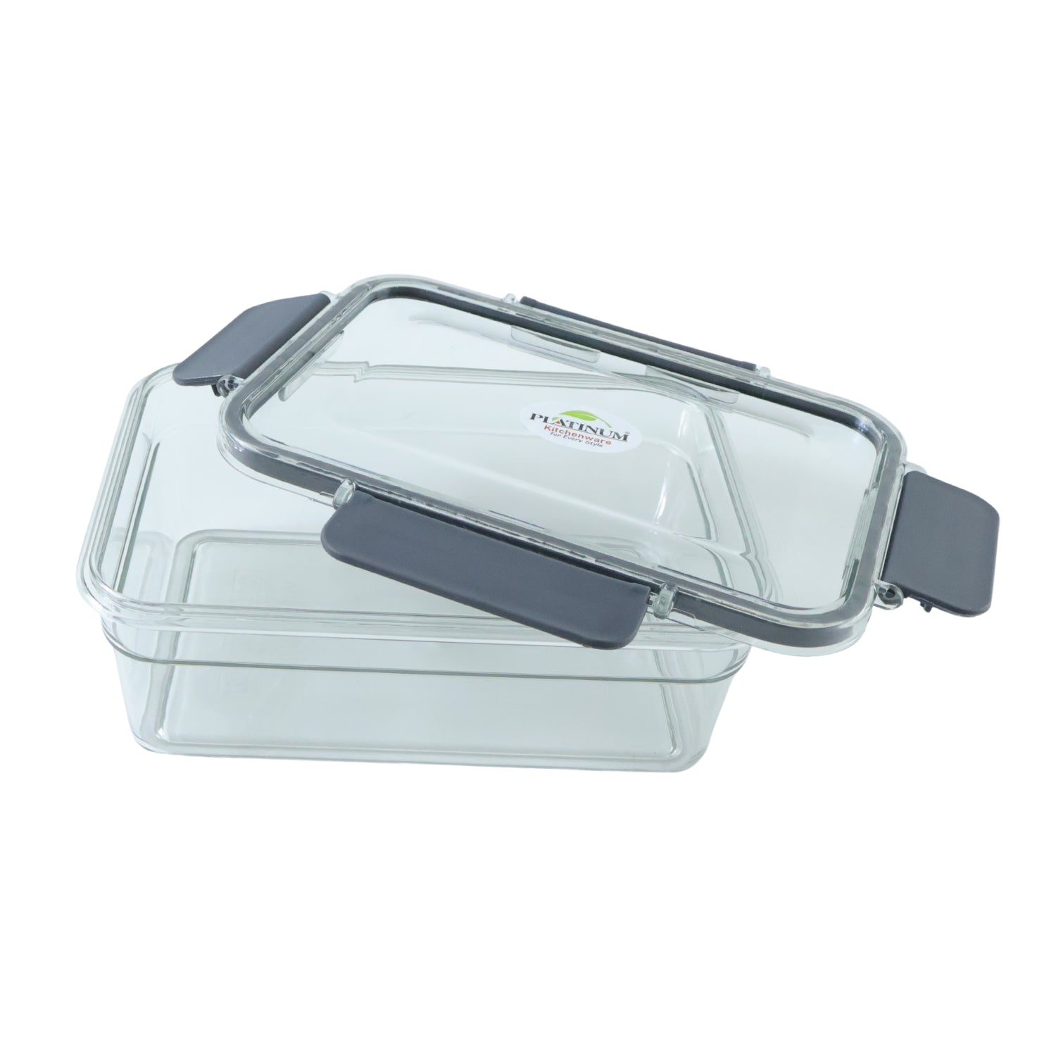 Plastic storage jars with airtight seals