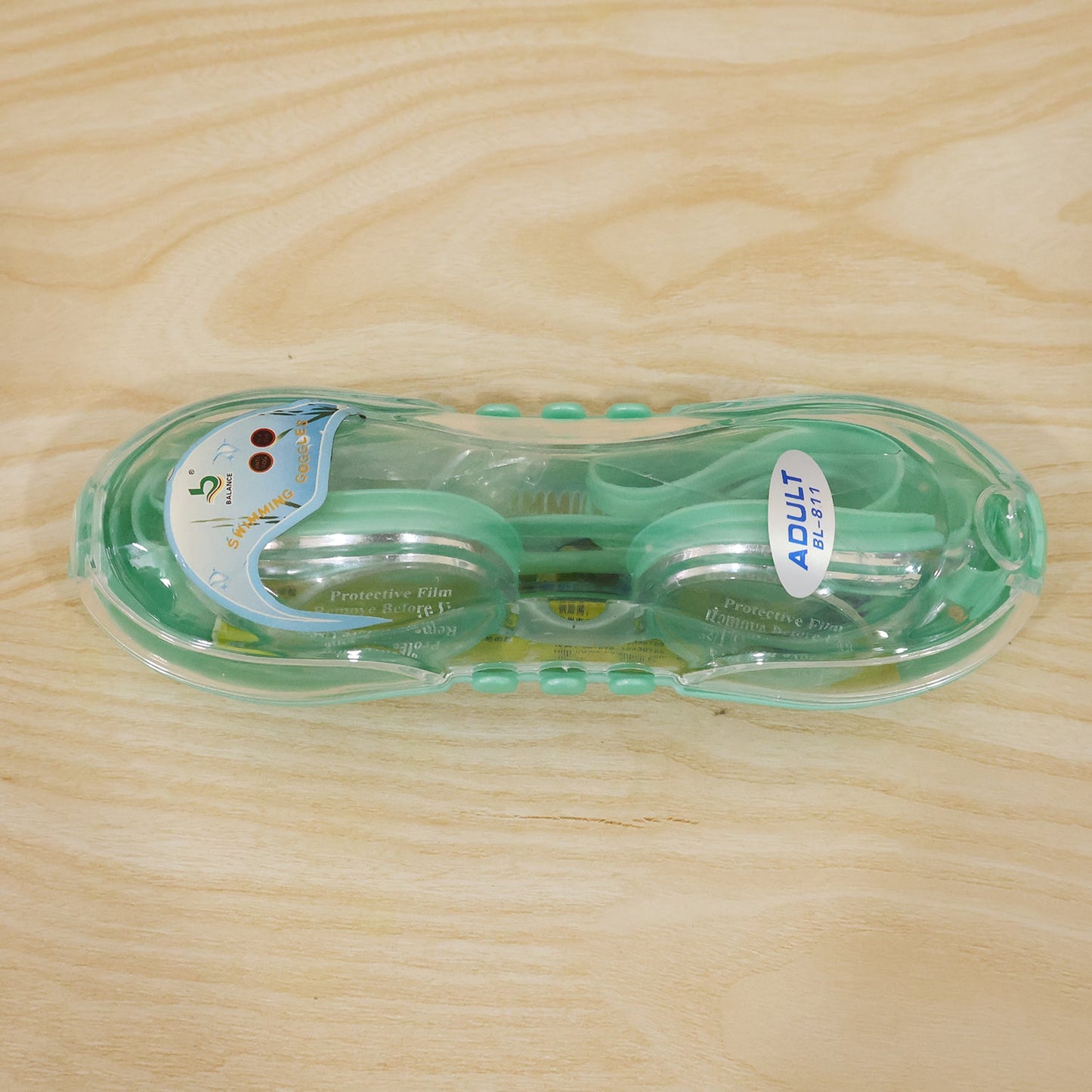 Anti-fog lenses for kids swim goggles