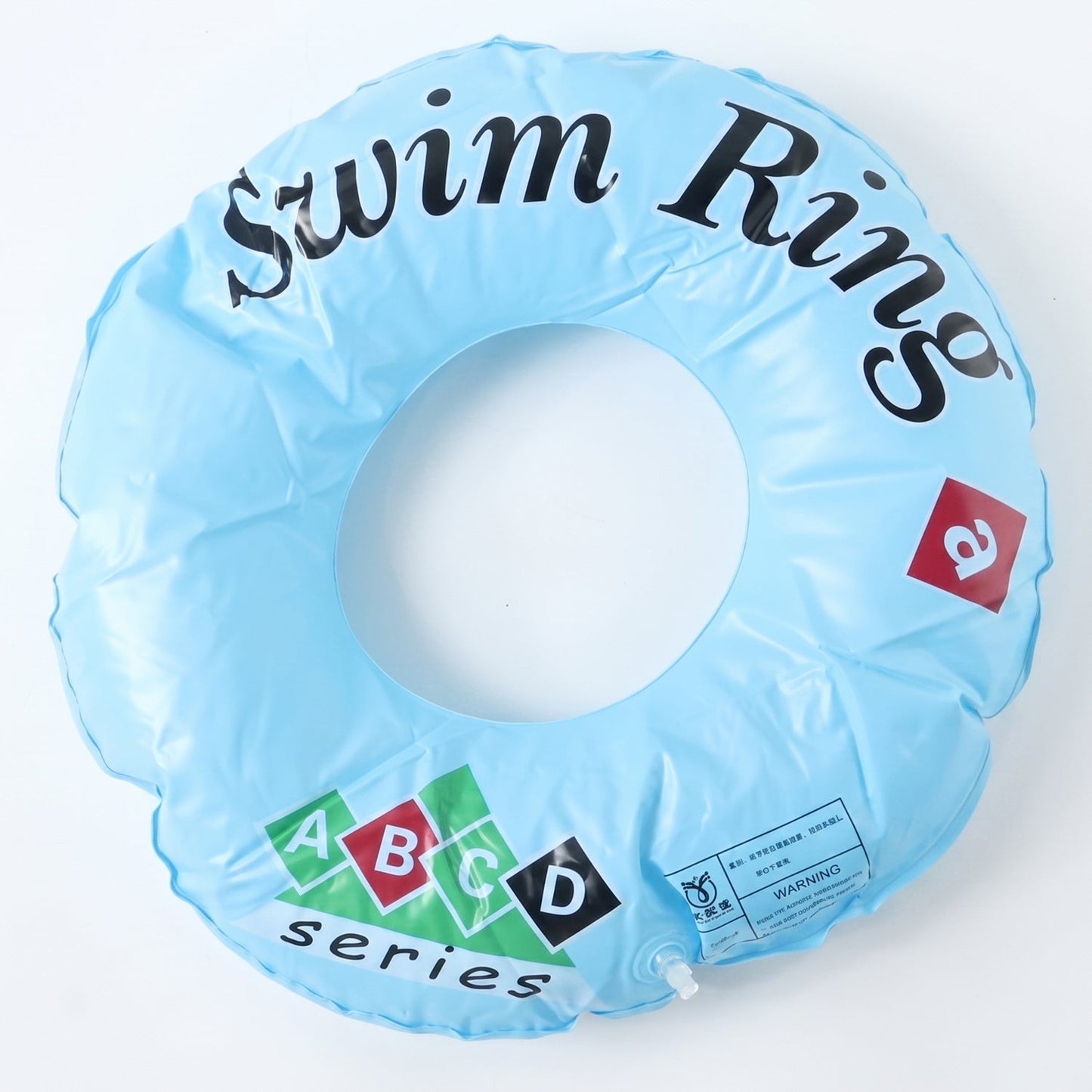 safe kids pool float ring in bright colors