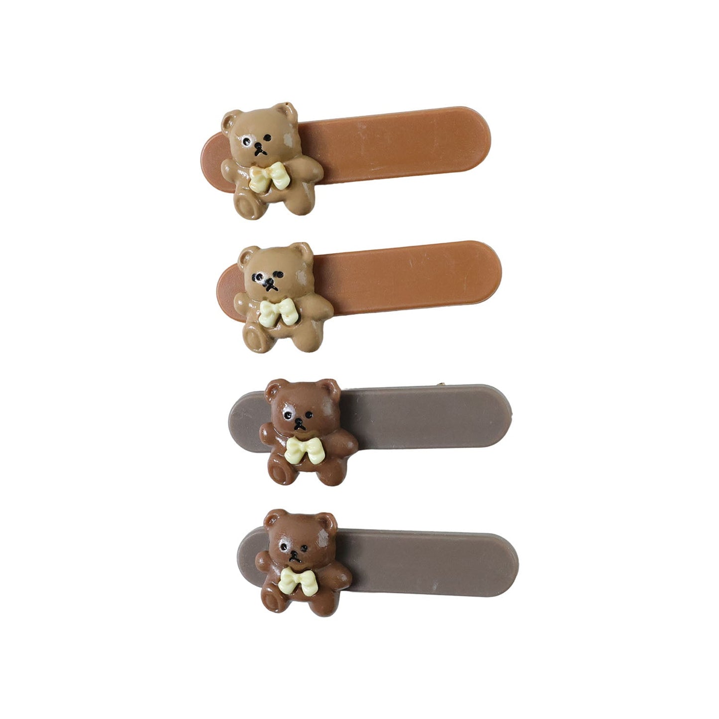 Lightweight and stylish teddy bear hair accessories for women