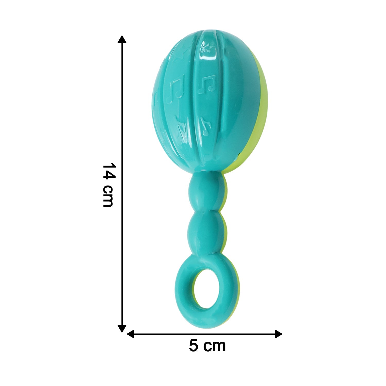 Bebee Joy bright and safe baby hand rattle toy