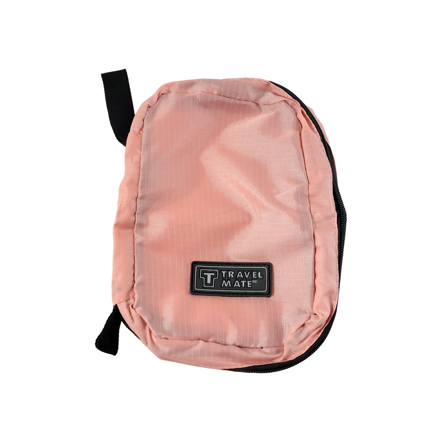 Foldable hanging utility bag for toiletries and cosmetics