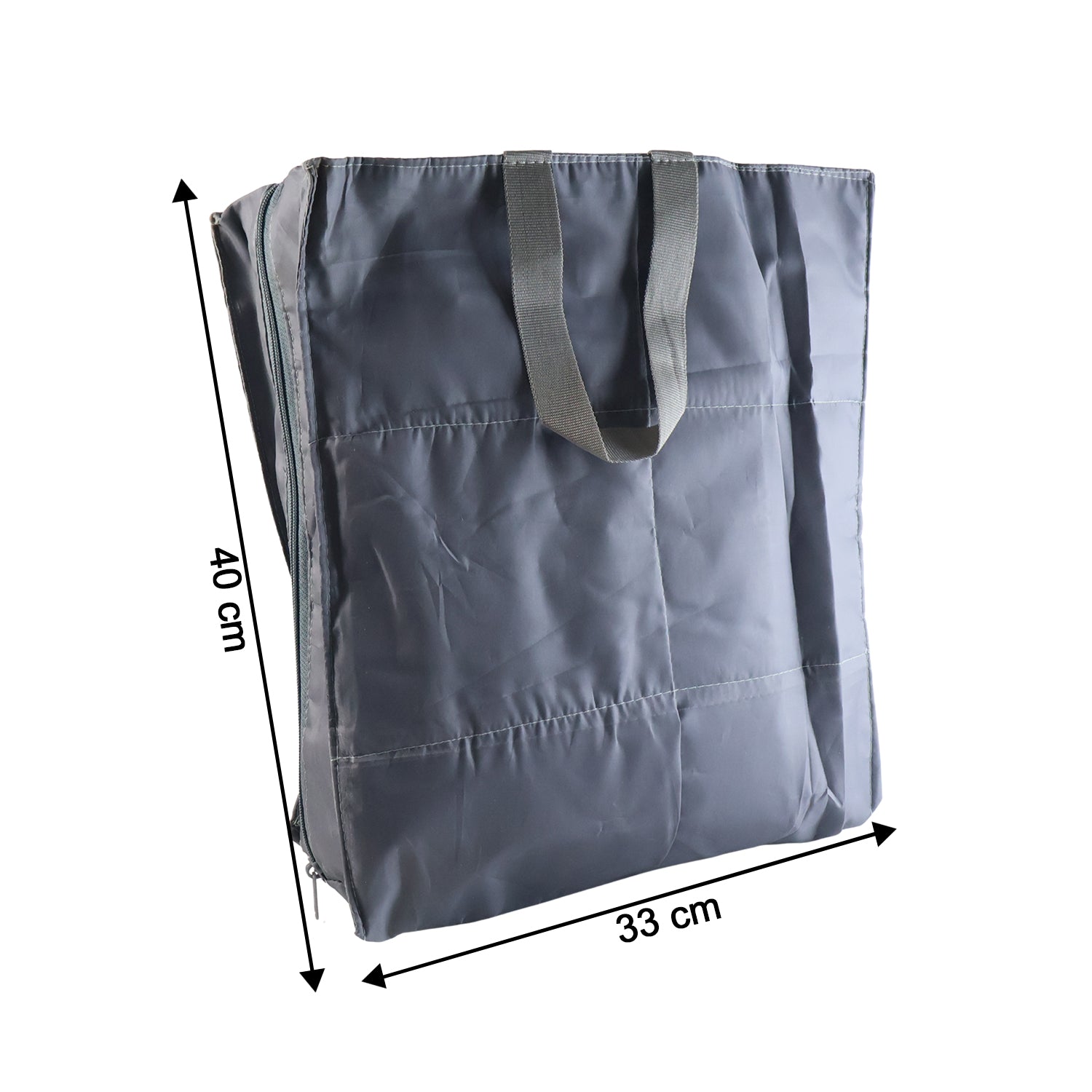 Shoe storage bag protecting footwear from dust and moisture while traveling