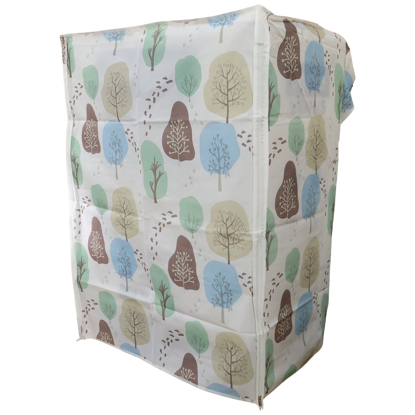 Decorative cartoon pattern adding charm to the PEVA washing machine cover.
