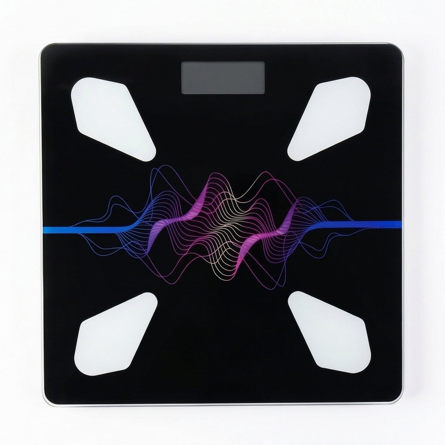 Side profile of the slim and modern VelvaBloom body weight scale.