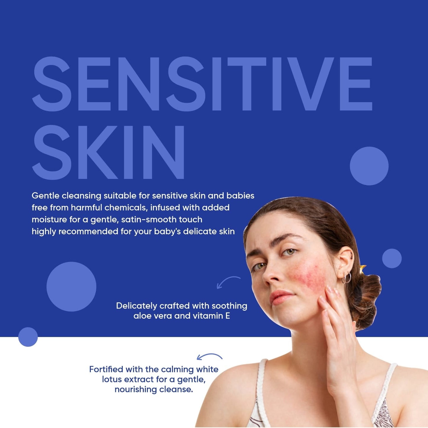 Hands demonstrating the soft texture of Beautiful Basics facial cleansing wipes.