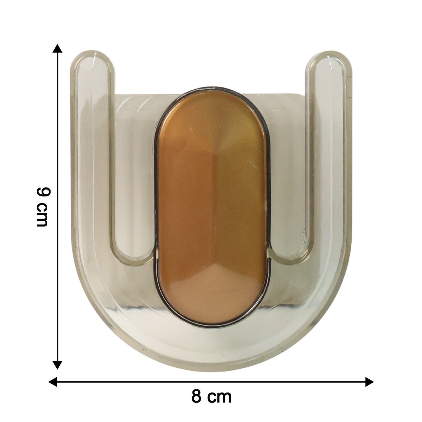 Wall slipper organizer holder with compact U-shaped slot for slippers