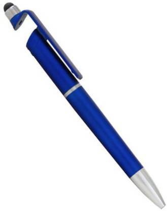 Side view of the sleek 3-in-1 stylus pen, highlighting its compact design.