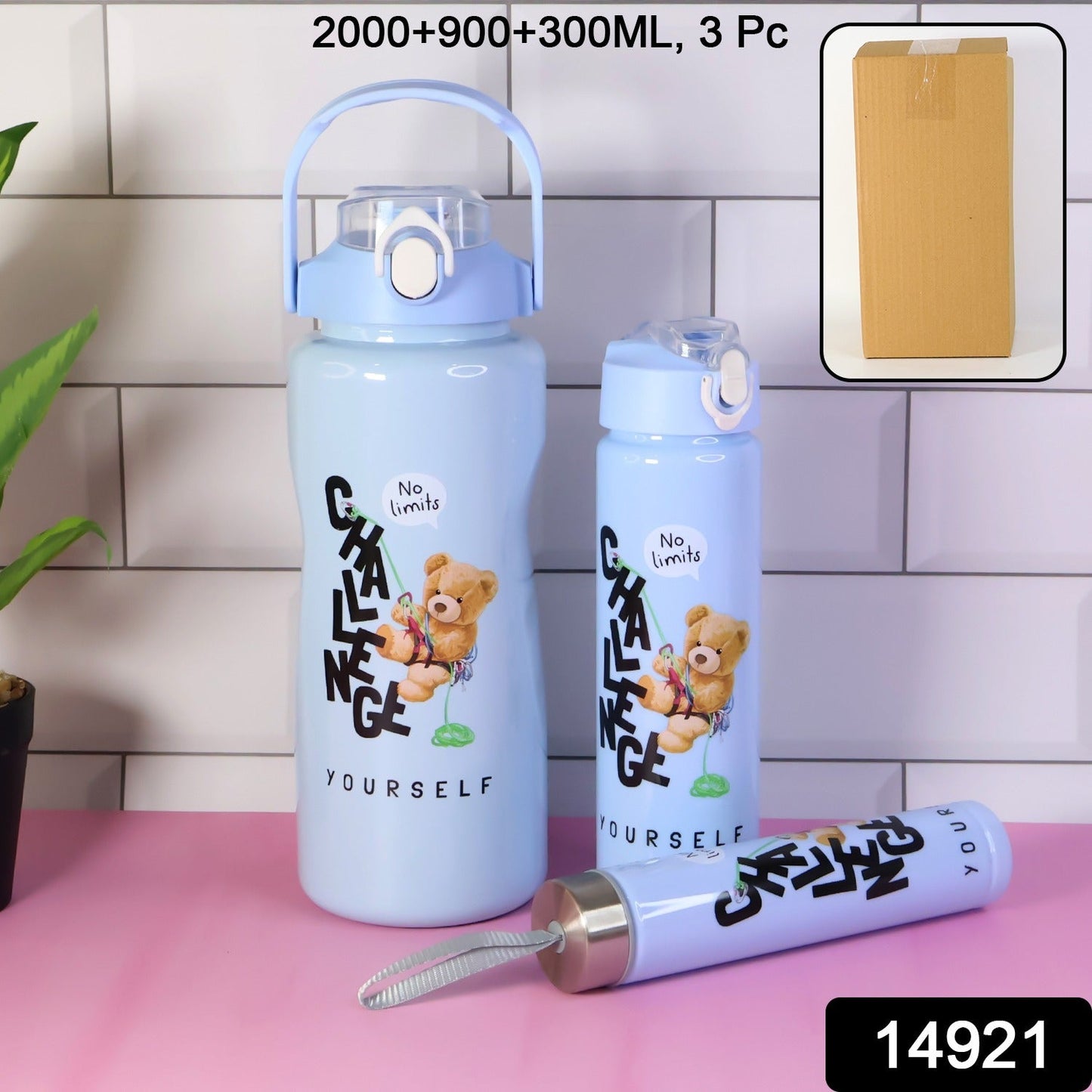 Close-up of flip cap on reusable premium water bottle preventing leaks