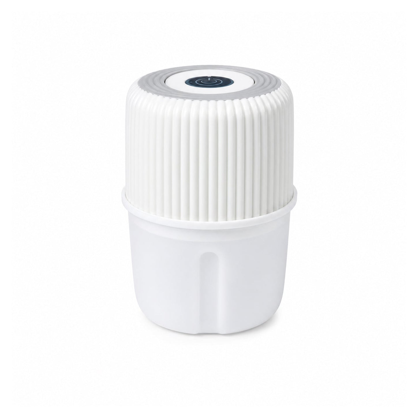 Mini garlic chopper on white background