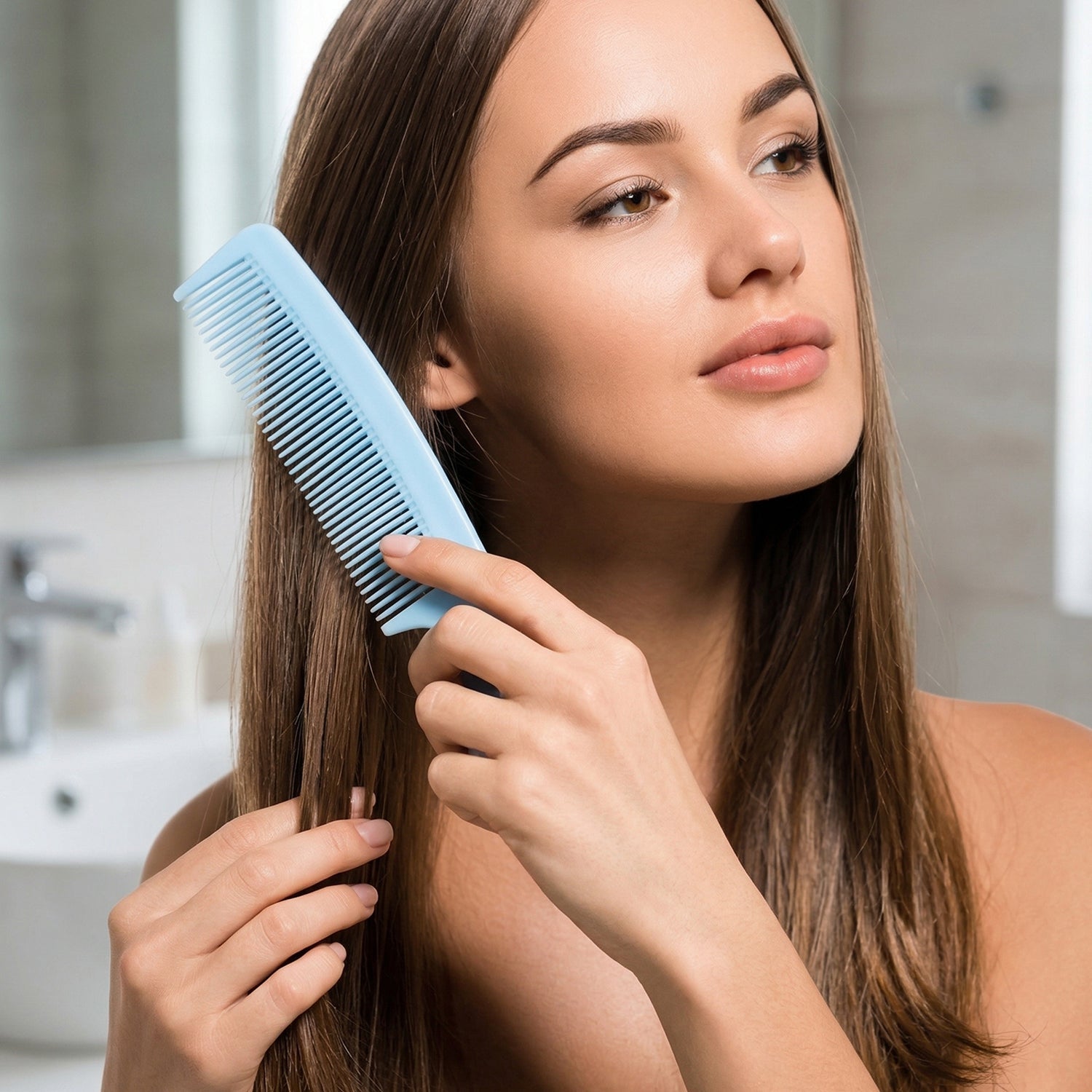 Professional quality hair comb kit for styling and detangling