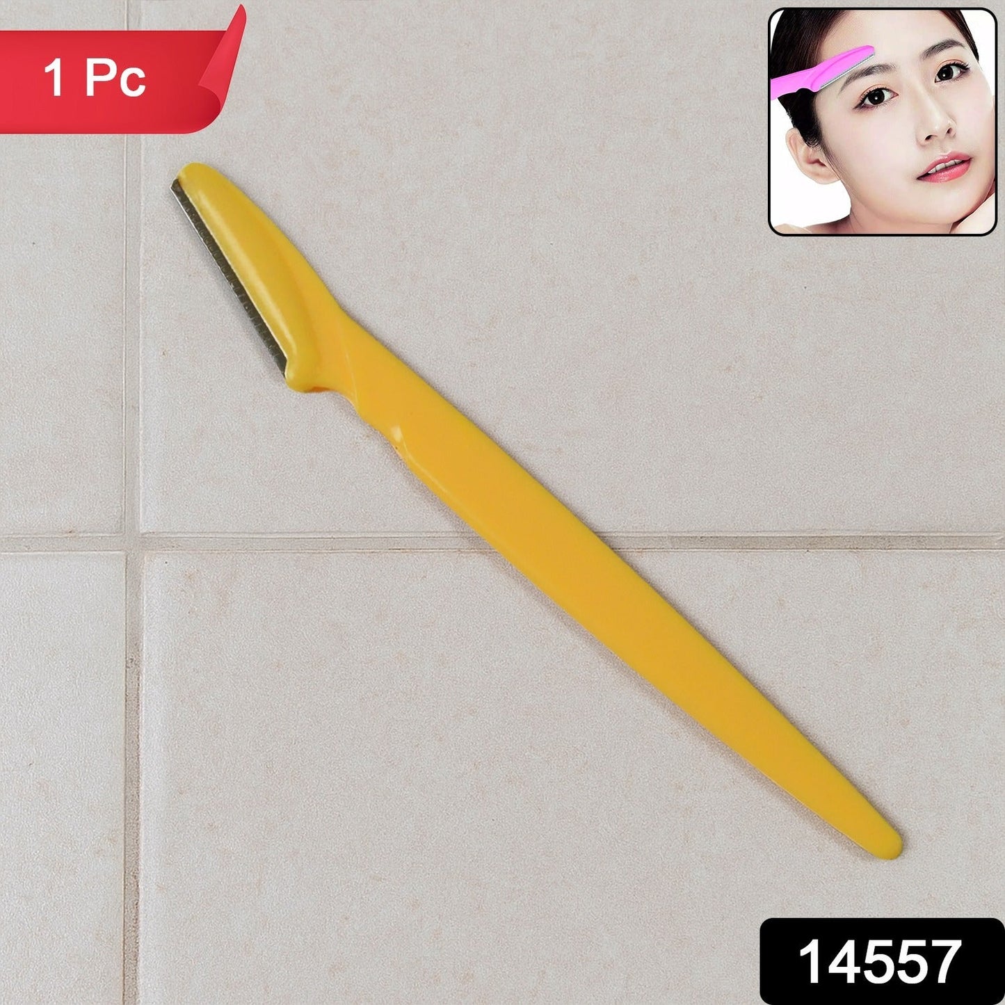 Brow Perfect Razor used for eyebrow shaping and fine facial hair removal