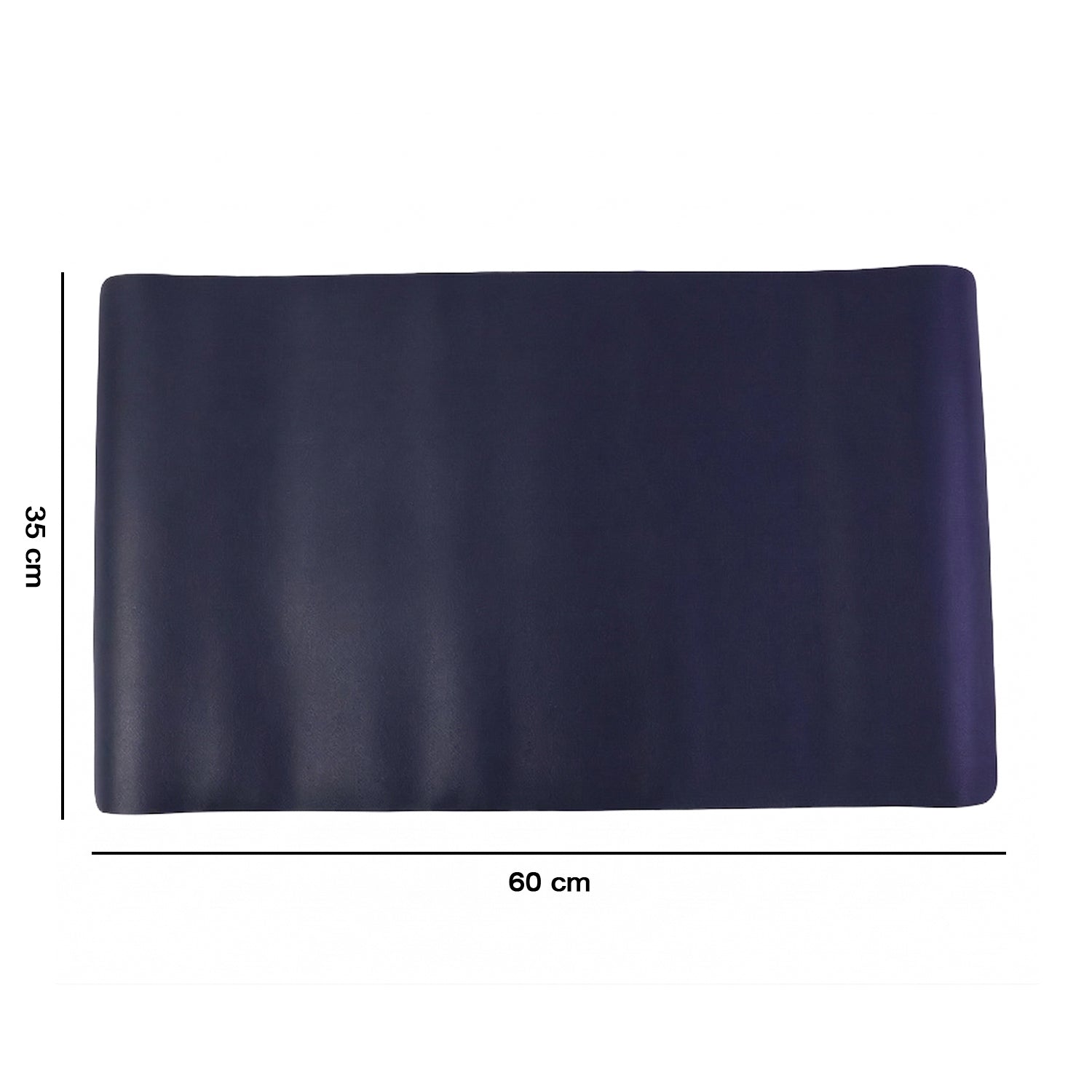 Close-up of anti-slip desk mat material