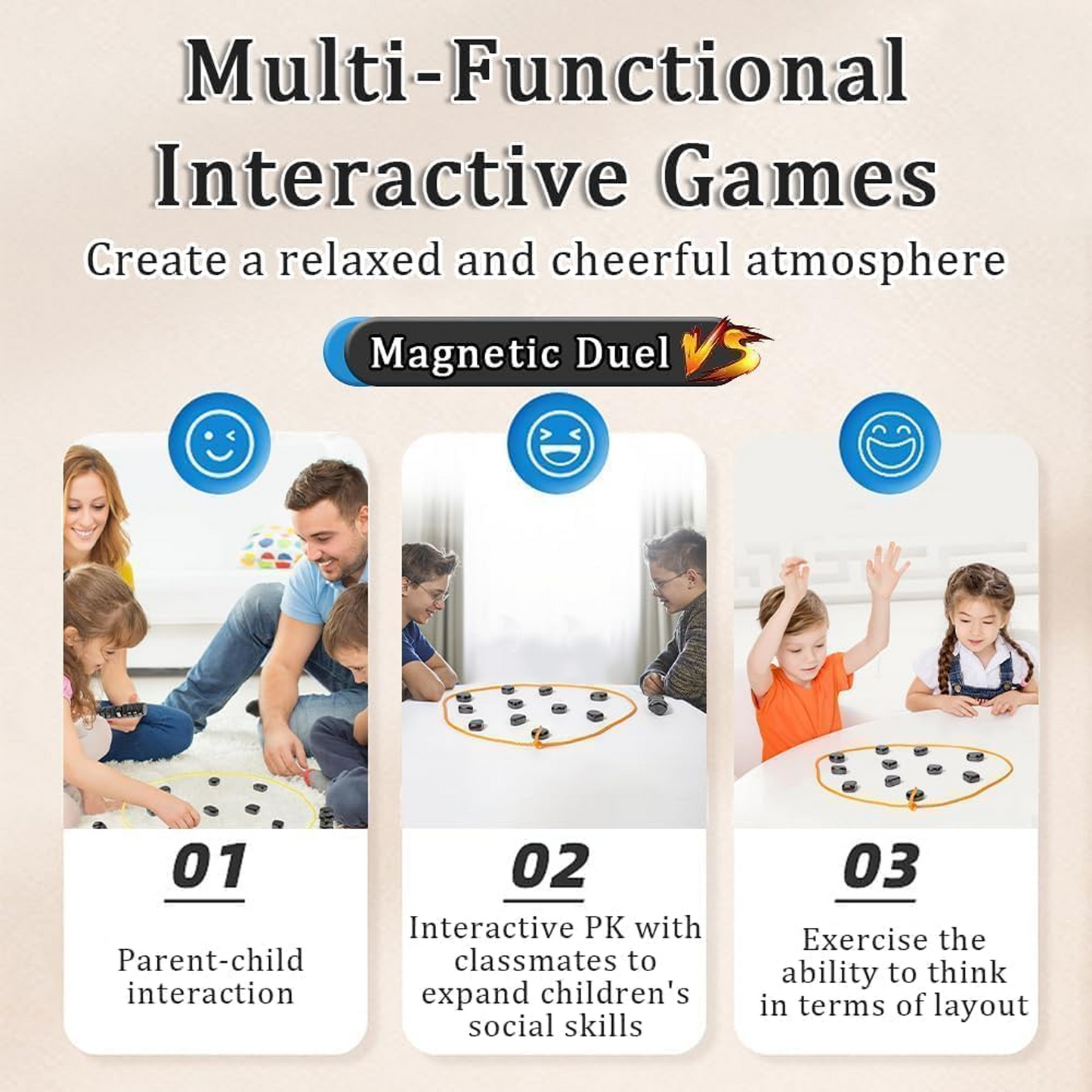 Child engaged in building puzzles using Magnetic Power Kit STEM toy