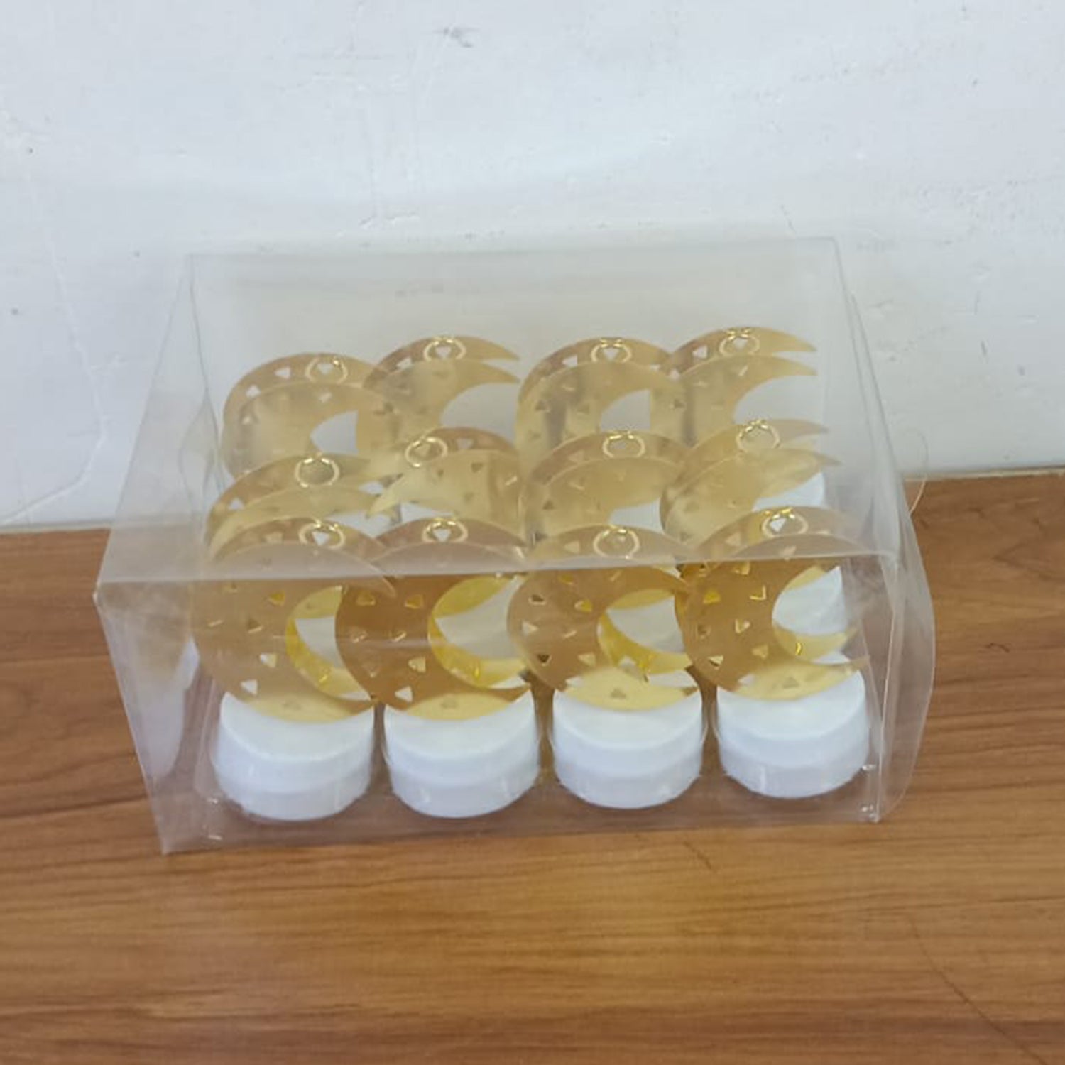 Flameless LED candle with warm light perfect for romantic or festive settings