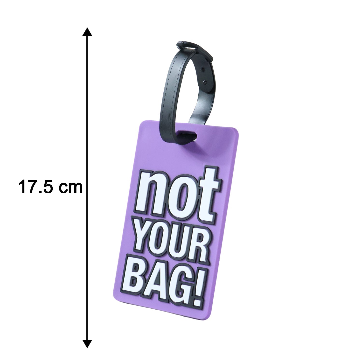airport luggage tag label for quick spotting