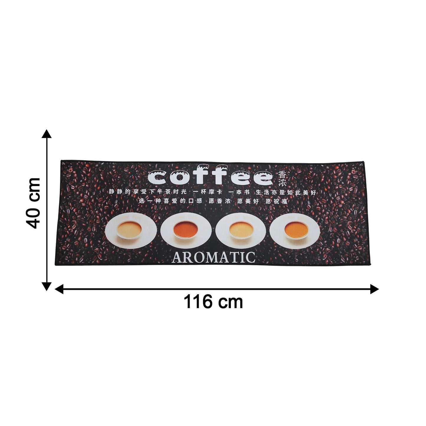 Lightweight, easy-to-clean decorative floor mats