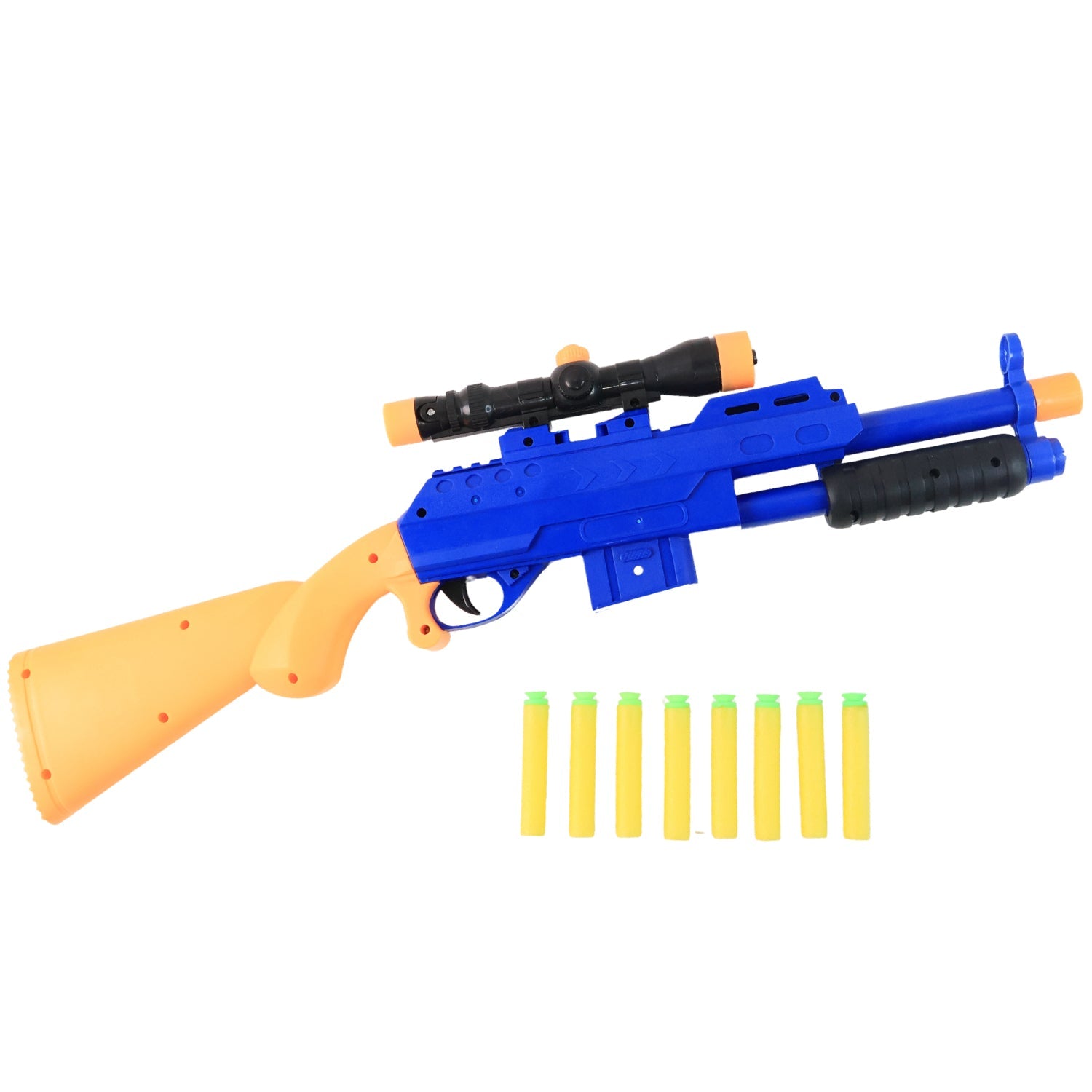 Air pressure soft foam bullet gun perfect for indoor and outdoor games