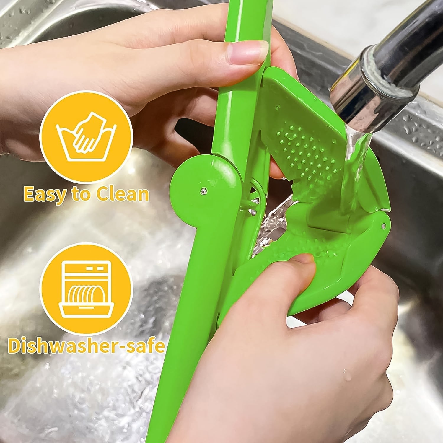 Manual fruit juice extractor for lemons and oranges with seed strainer