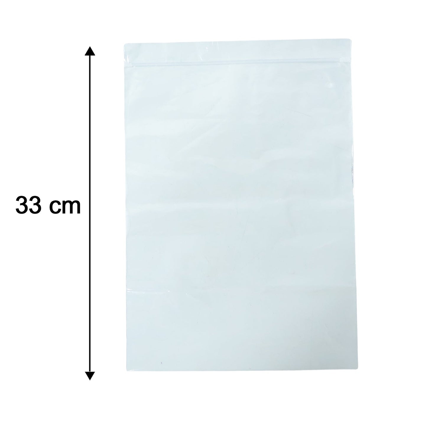 Transparent storage bag for travel and packing convenience