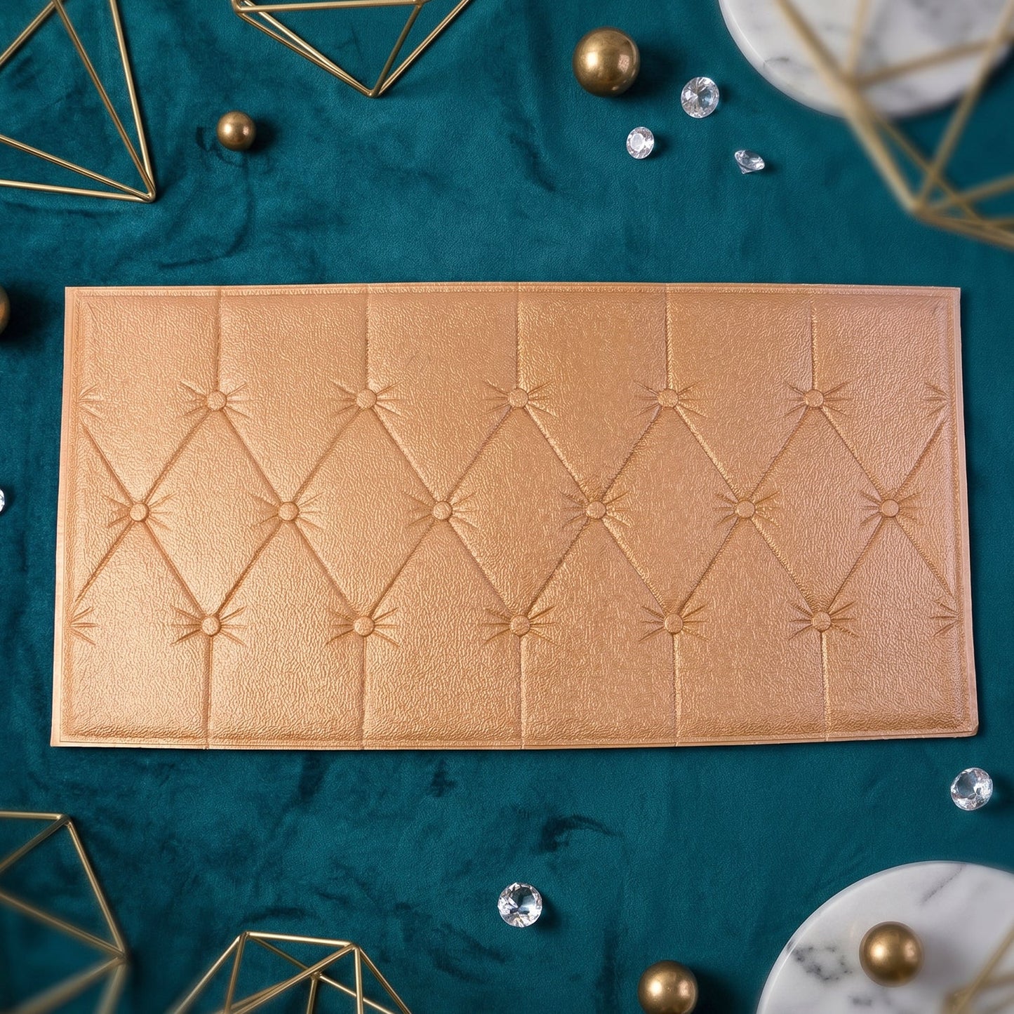 Modern 3D foam decor panel for interior enhancement