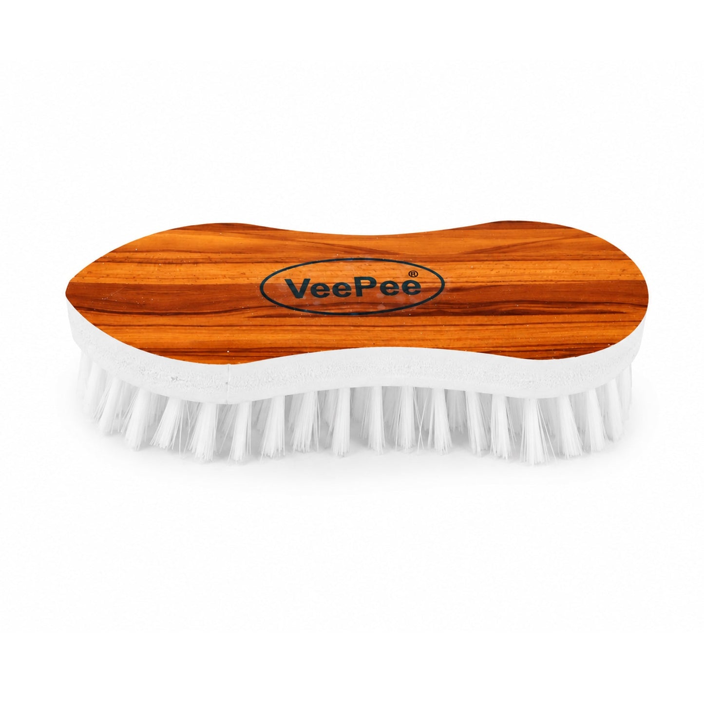 Cloth washing brush on white background showing size and design