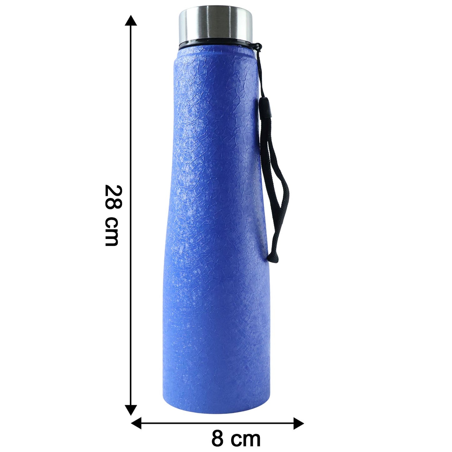 Size illustration of 1000 ML stainless steel water bottle