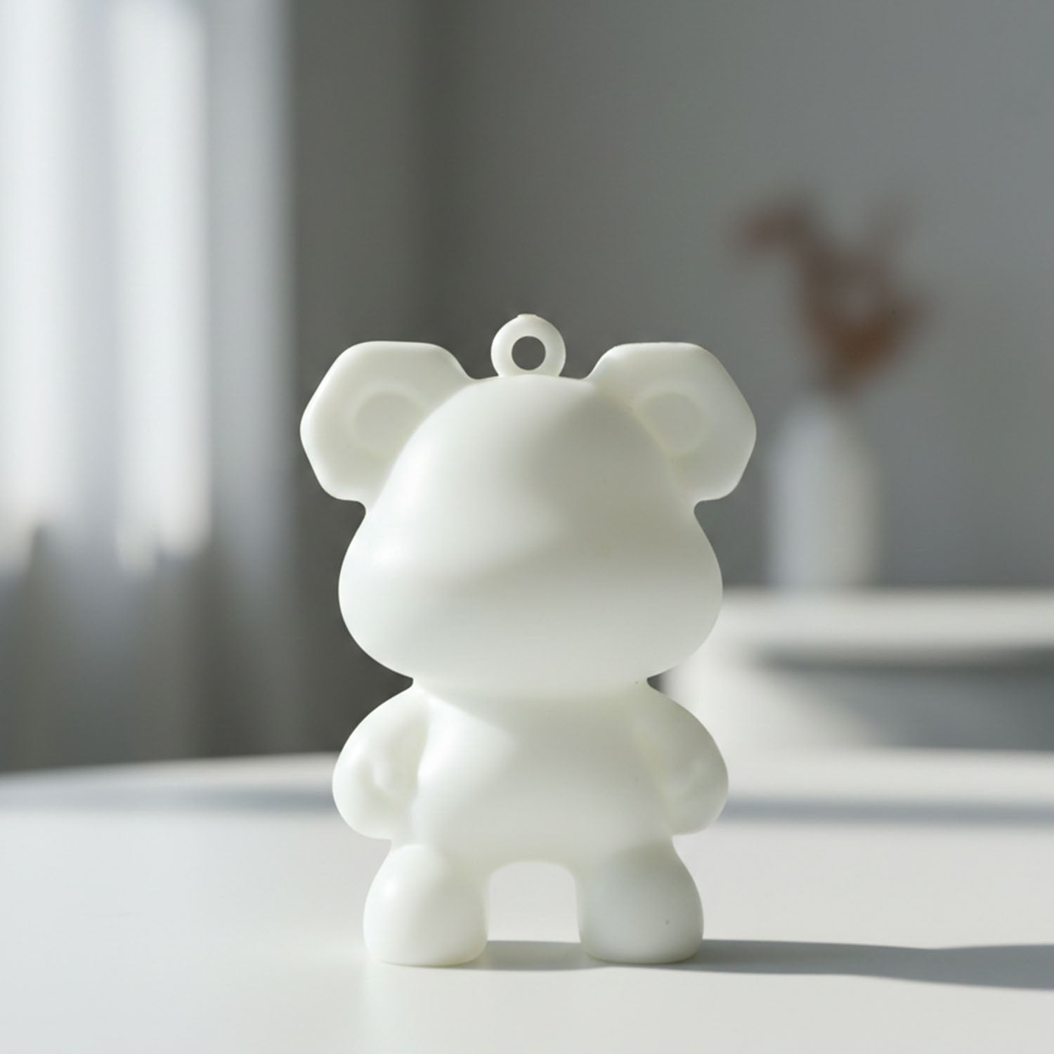 Small bear shaped keychain option for gifting and personal use