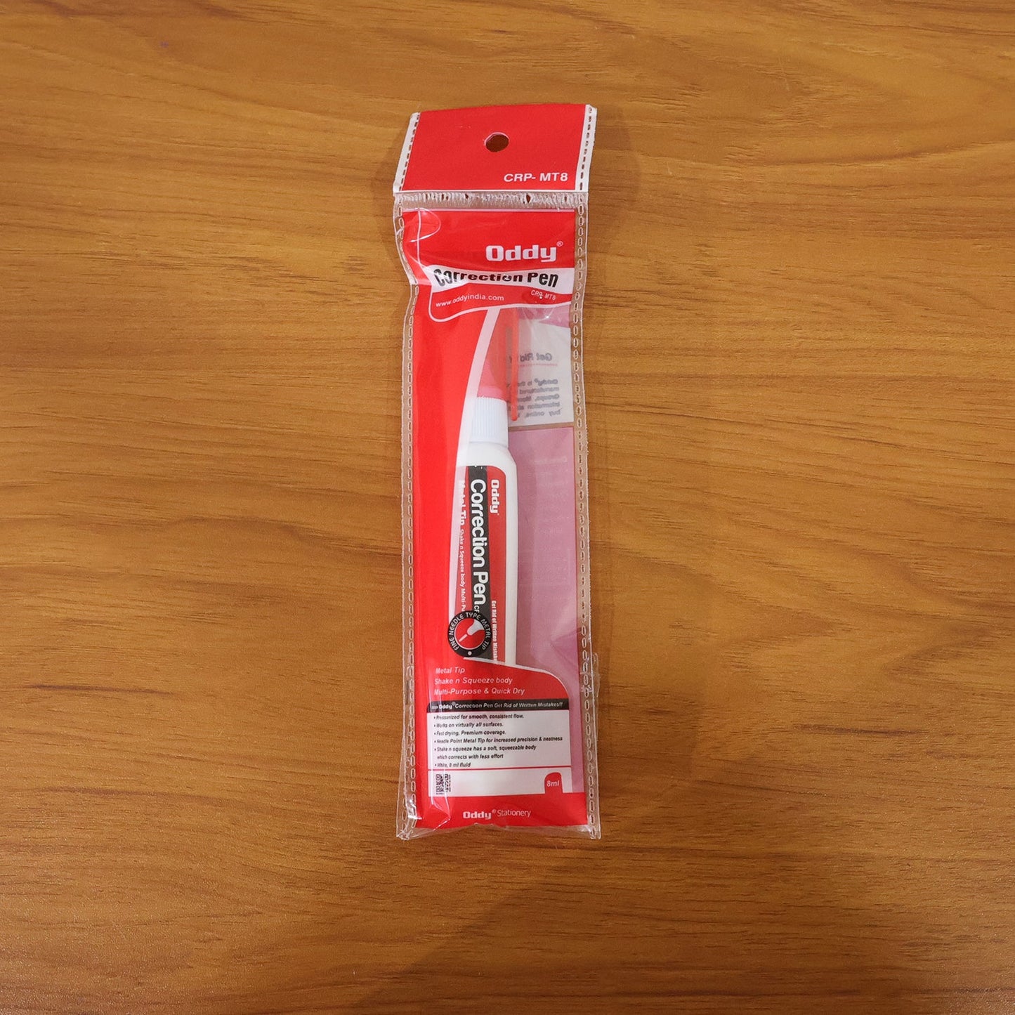 portable compact correction fluid pen for everyday use